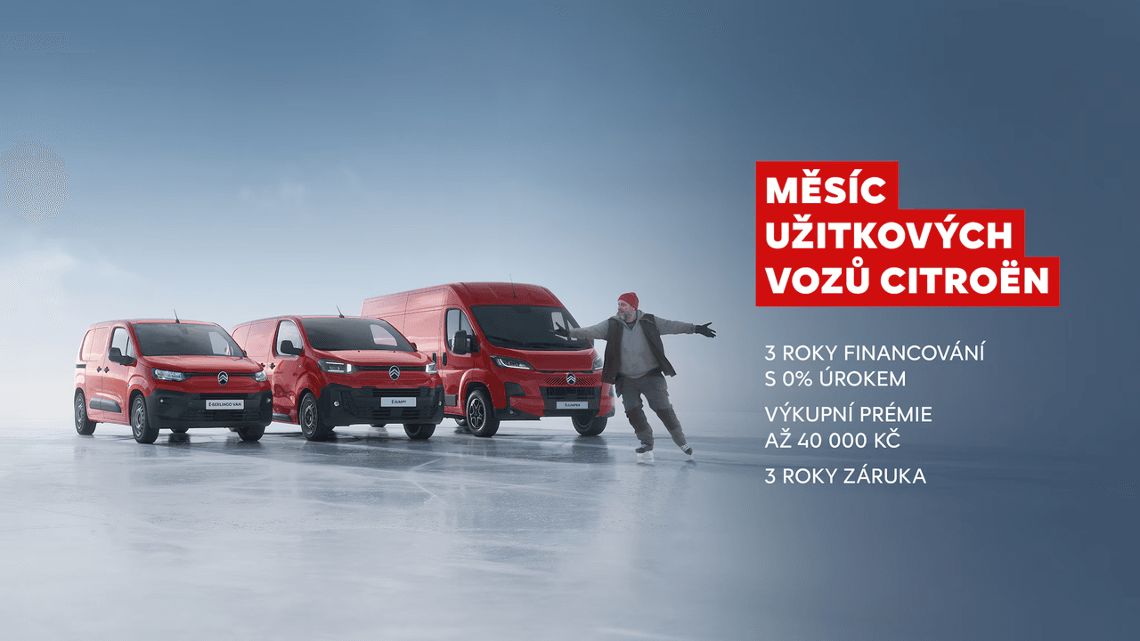 Měsíc užitkových vozů Citroën od 1.9.2024